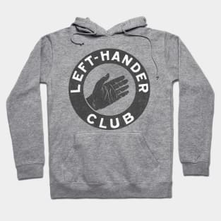 Left Handers Club  /  Retro Faded Design Hoodie